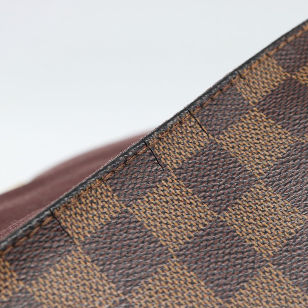 LOUIS VUITTON Damier Ebene Favorit PM Shoulder Bag 2way N41276 LV Auth 190240