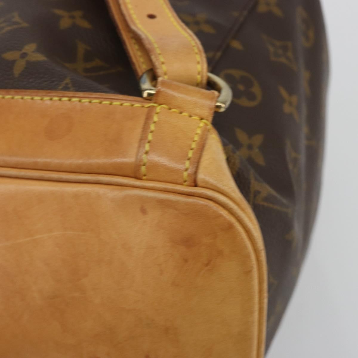 LOUIS VUITTON Monogram Montsouris GM Backpack M51135 LV Auth 190248