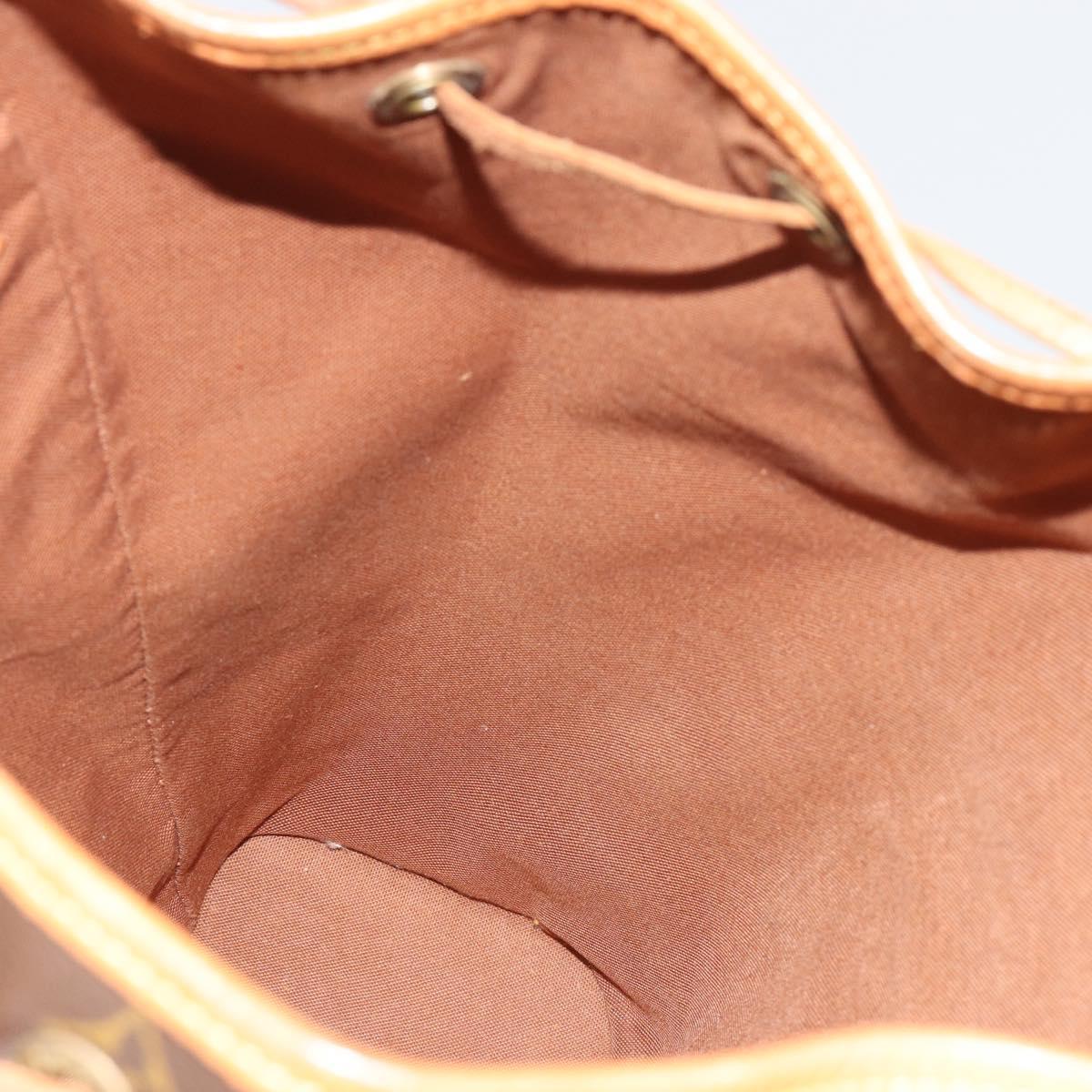 LOUIS VUITTON Monogram Montsouris GM Backpack M51135 LV Auth 190248