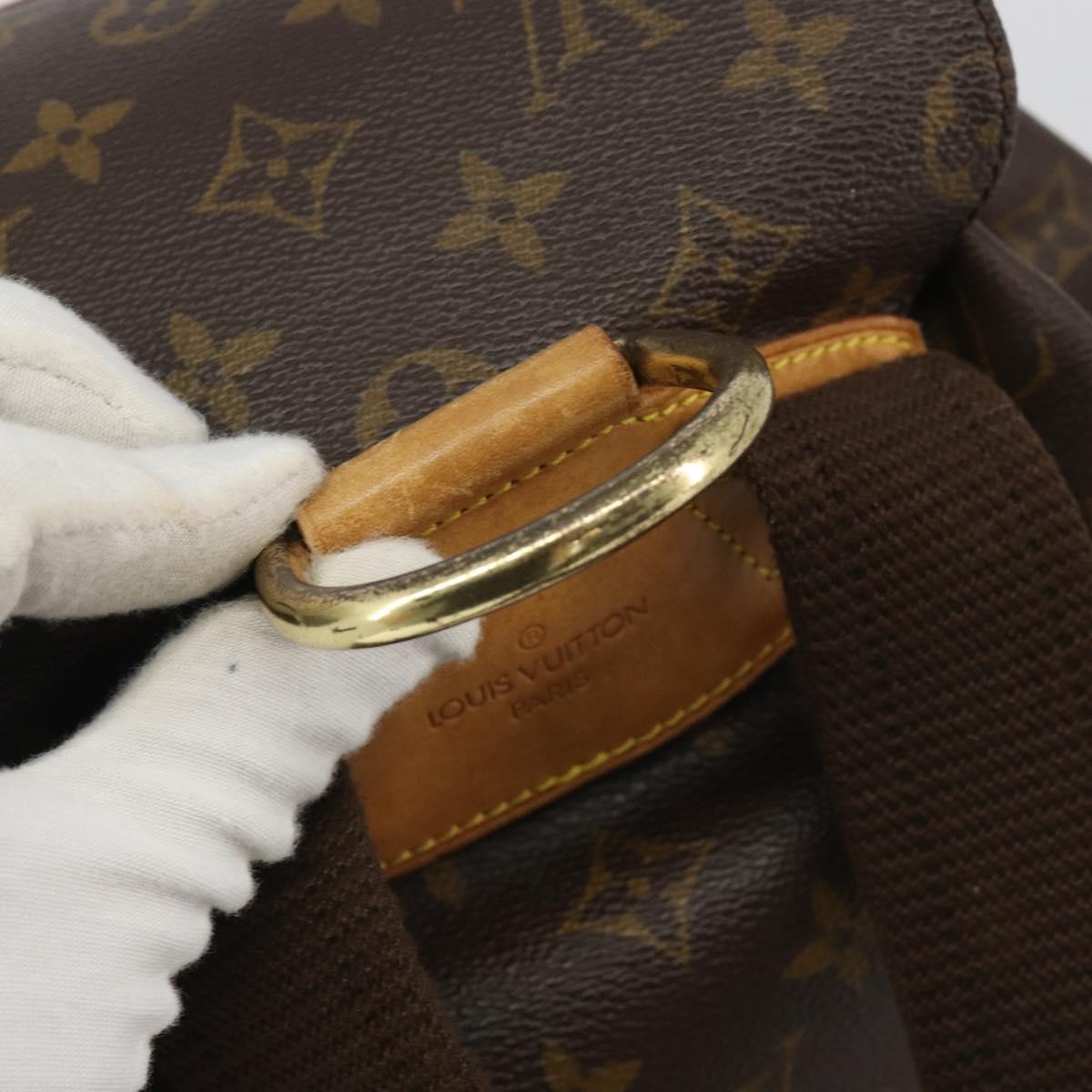LOUIS VUITTON Monogram Montsouris GM Backpack M51135 LV Auth 190248