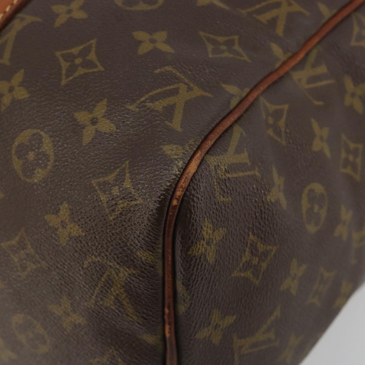 LOUIS VUITTON Monogram Sac Souple 35 Boston Bag M41626 LV Auth 190250