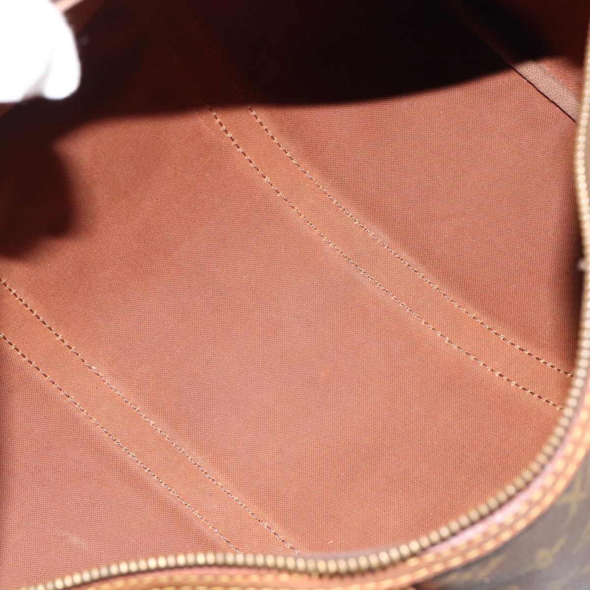 LOUIS VUITTON Monogram Sac Souple 35 Boston Bag M41626 LV Auth 190250