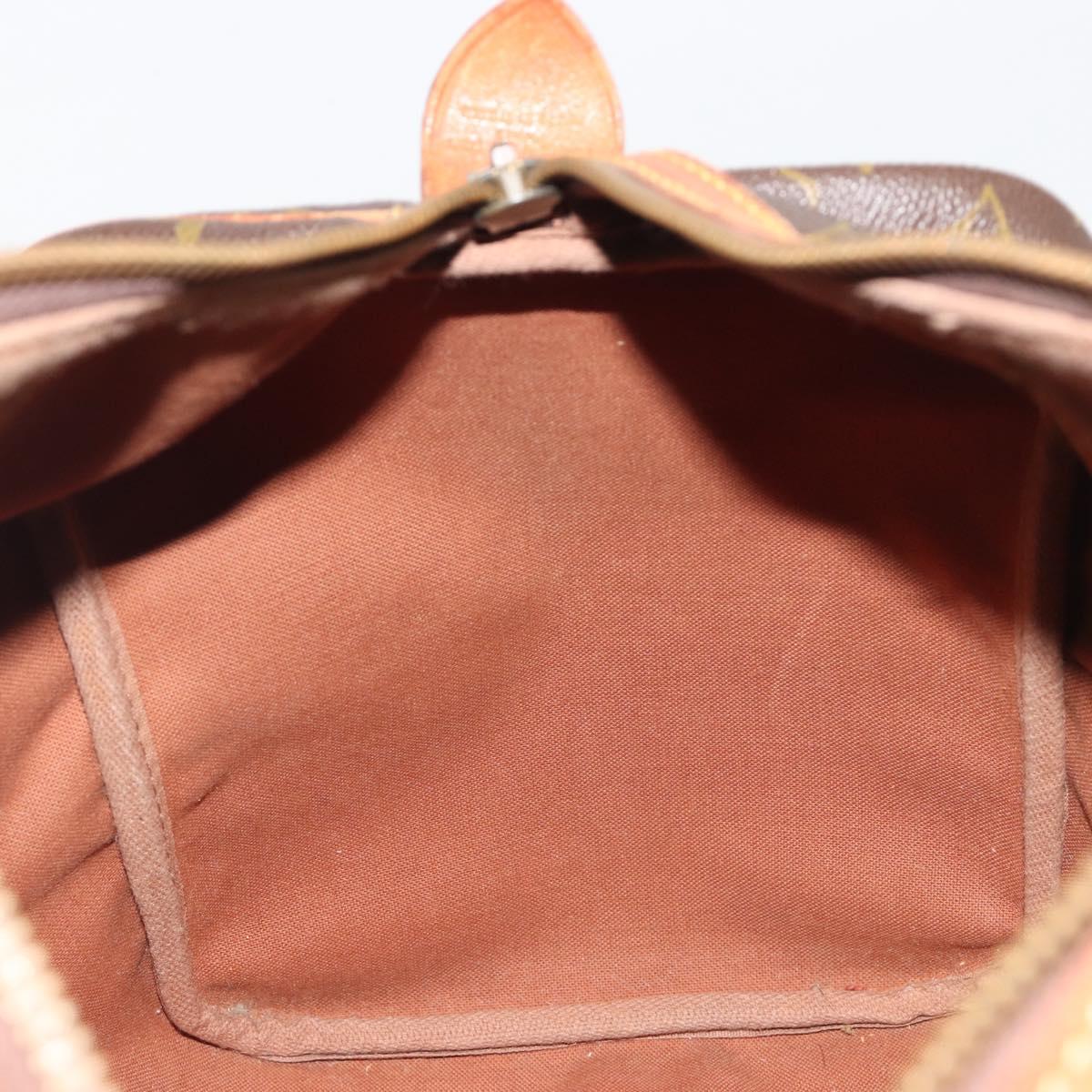 LOUIS VUITTON Monogram Sac Souple 35 Boston Bag M41626 LV Auth 190250