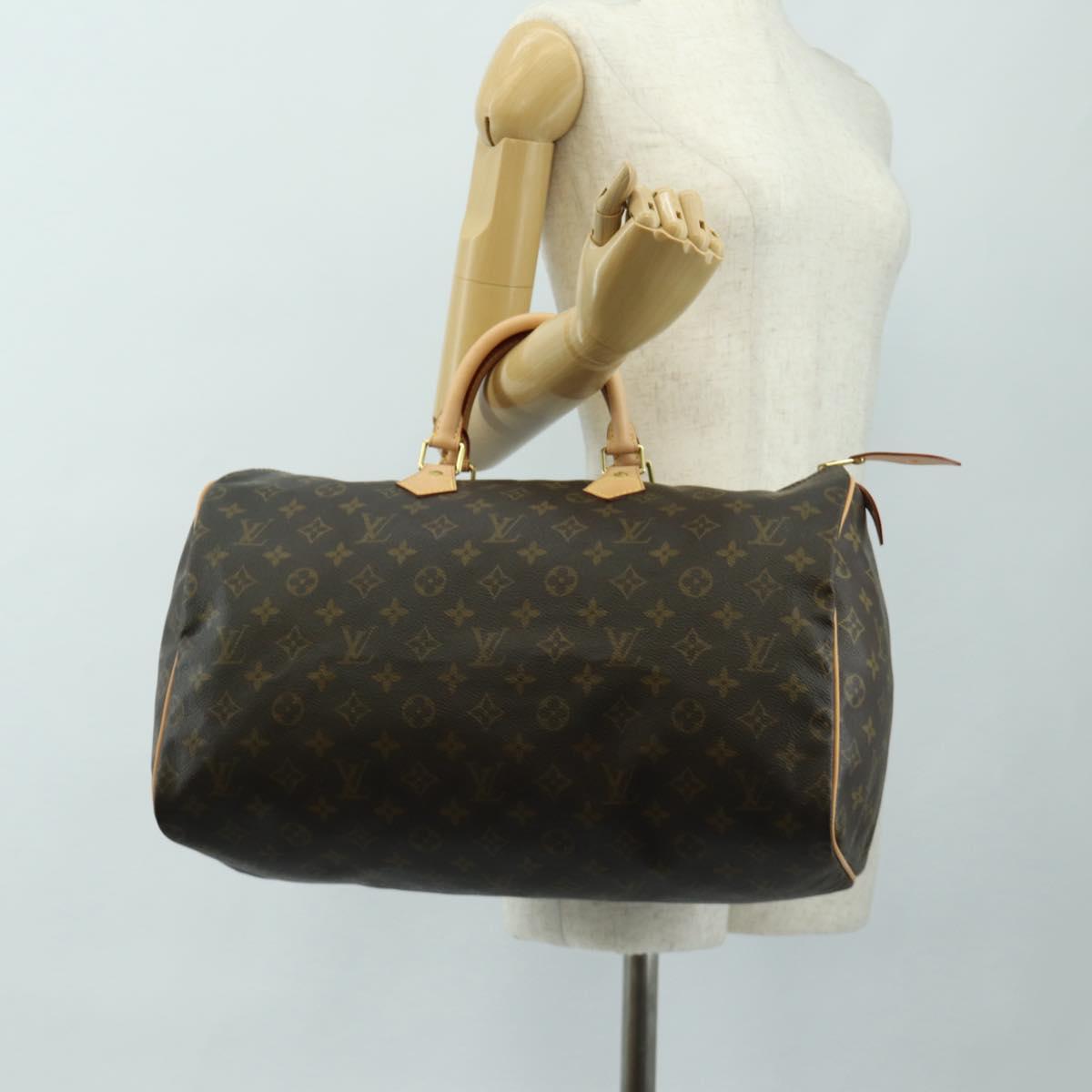 LOUIS VUITTON Monogram Speedy 40 Hand Bag M41522 LV Auth 190252V