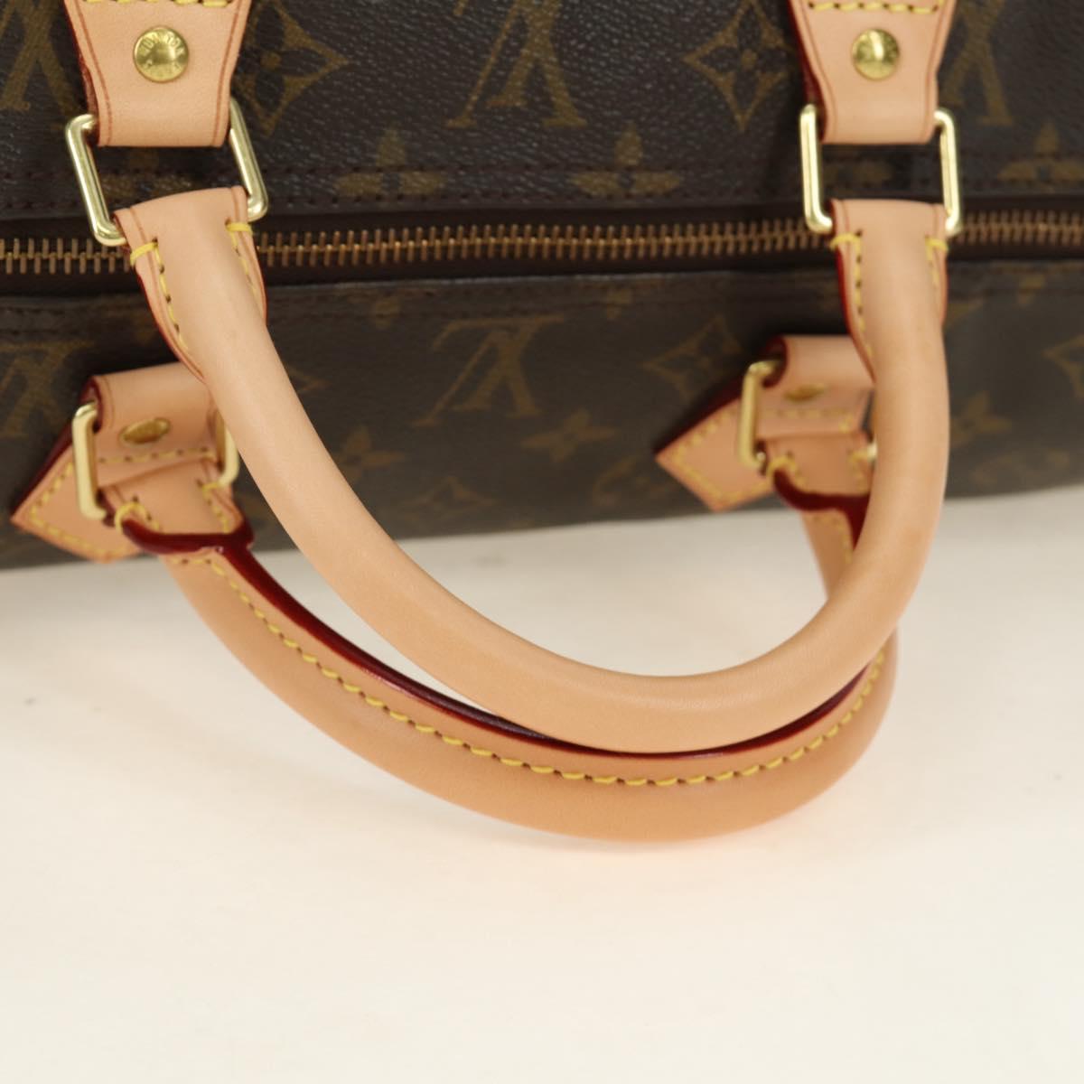LOUIS VUITTON Monogram Speedy 40 Hand Bag M41522 LV Auth 190252V