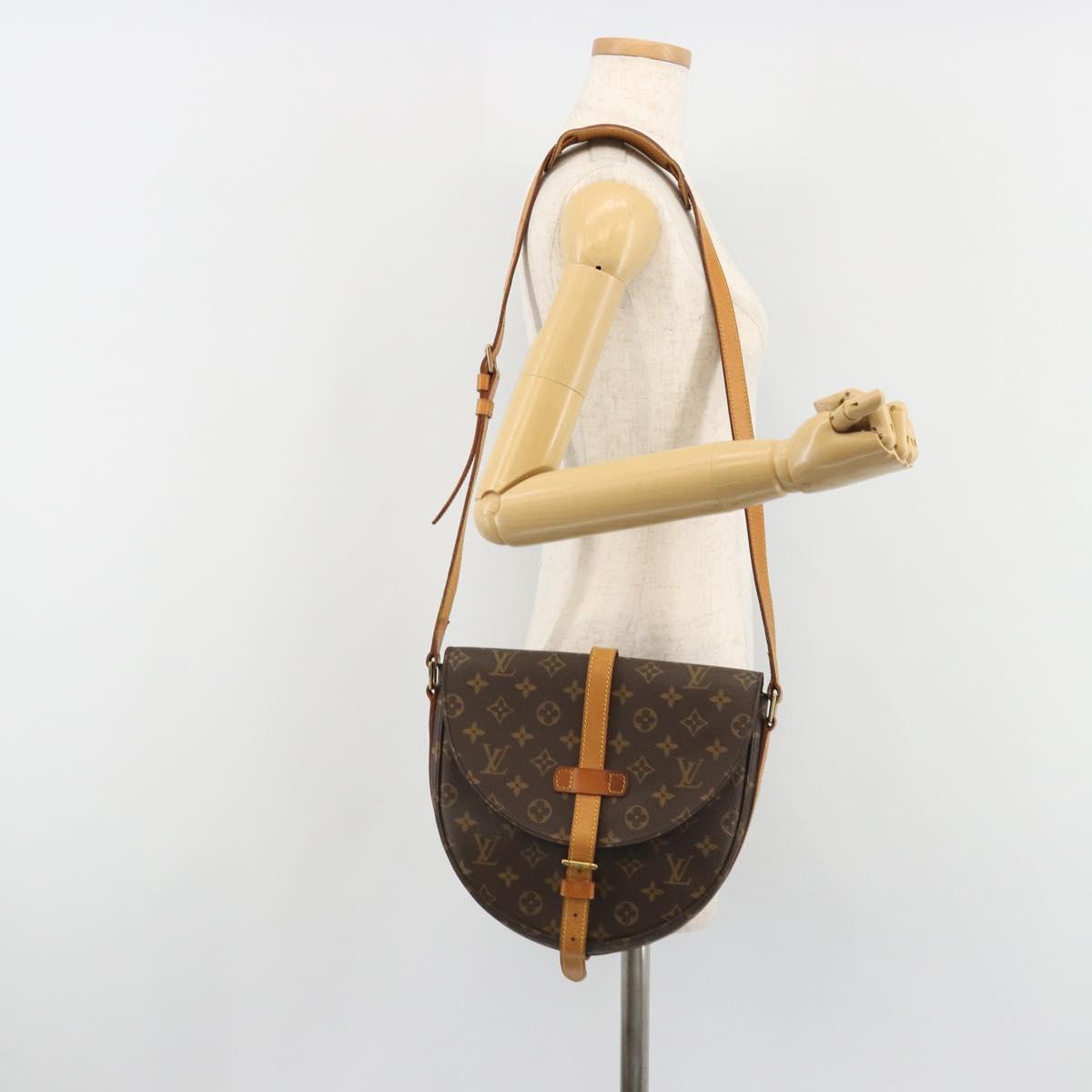 LOUIS VUITTON Monogram Chantilly GM Shoulder Bag M51232 LV Auth 190256