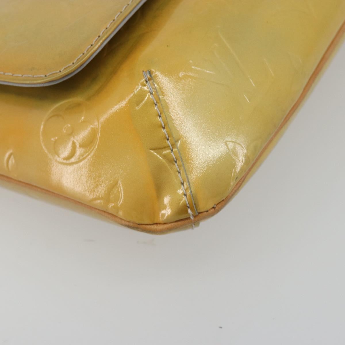 LOUIS VUITTON Monogram Vernis Thompson Street Bag Gris M91008 LV Auth 190258