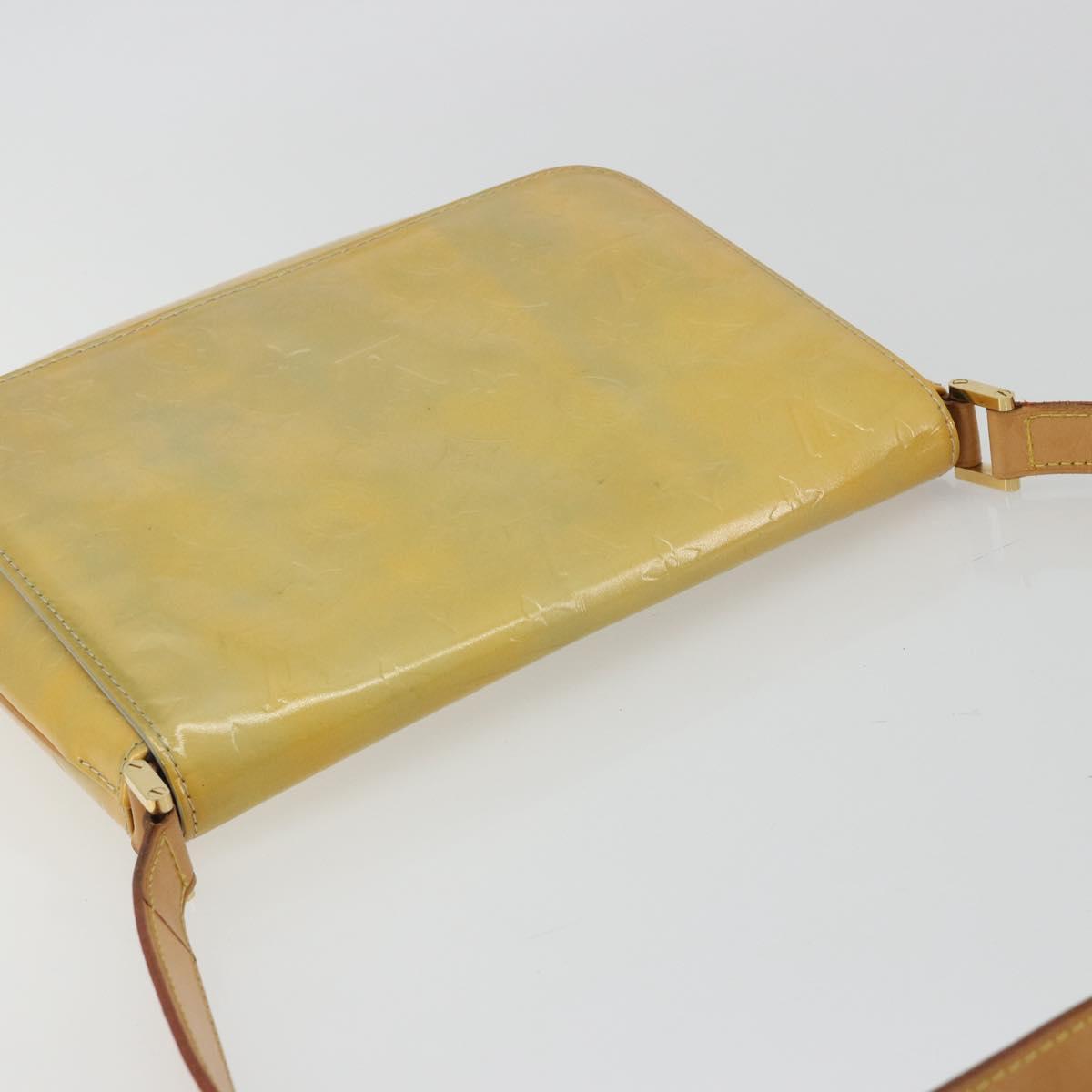 LOUIS VUITTON Monogram Vernis Thompson Street Bag Gris M91008 LV Auth 190258