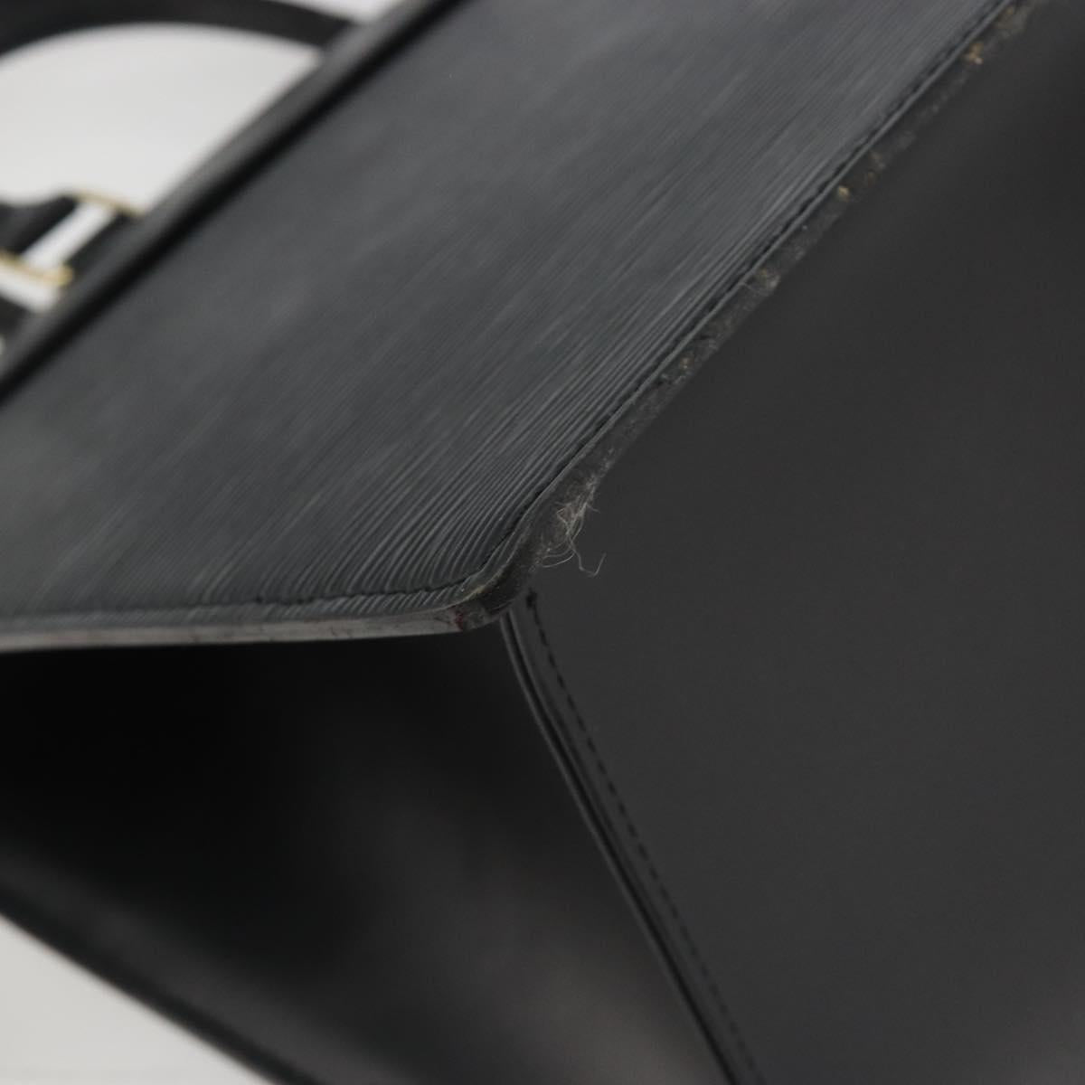 LOUIS VUITTON Epi Riviera Hand Bag Black LV Auth 190272
