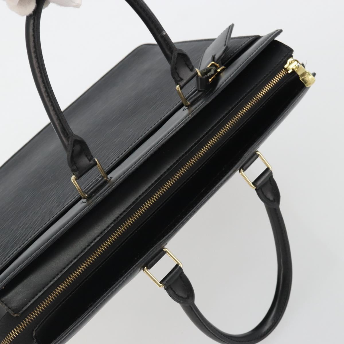 LOUIS VUITTON Epi Riviera Hand Bag Black LV Auth 190272