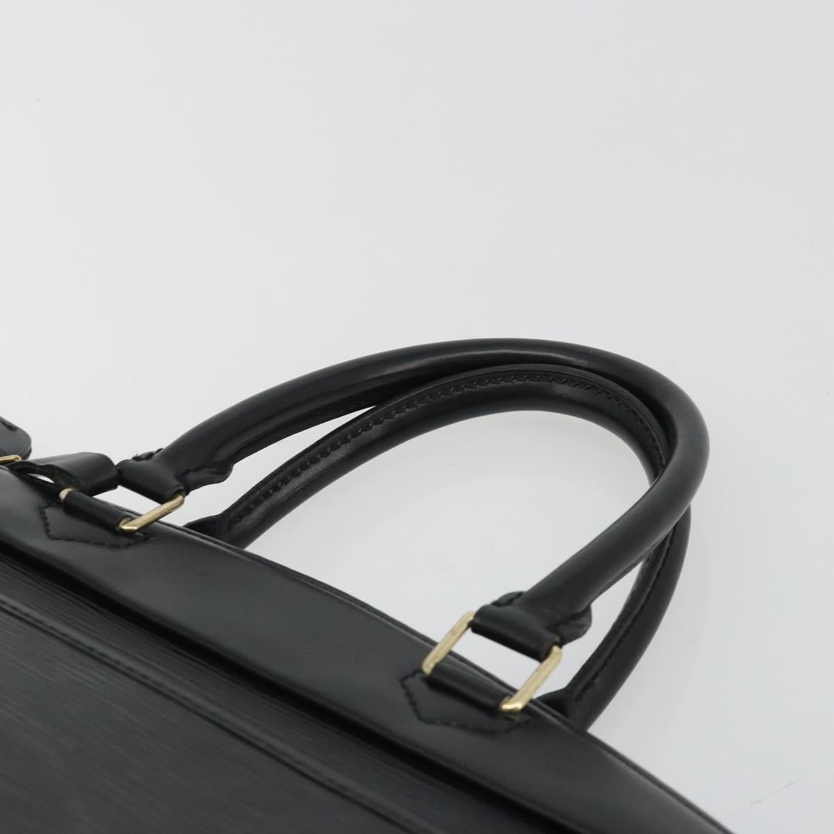 LOUIS VUITTON Epi Riviera Hand Bag Black LV Auth 190272