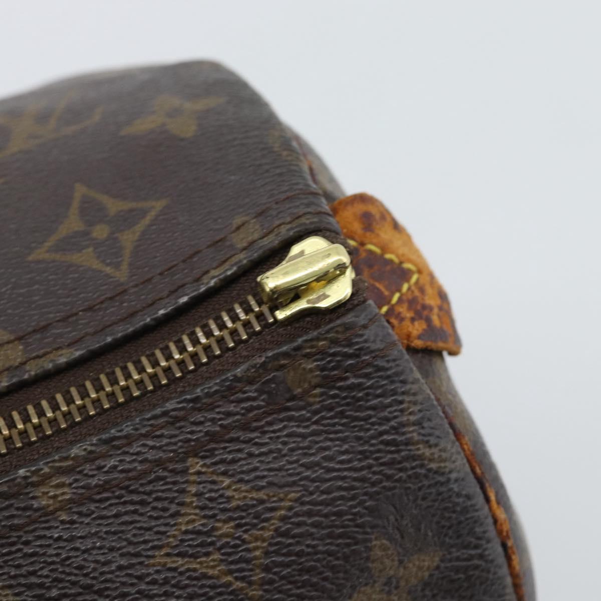 LOUIS VUITTON Monogram Speedy 30 Hand Bag M41526 LV Auth 190274