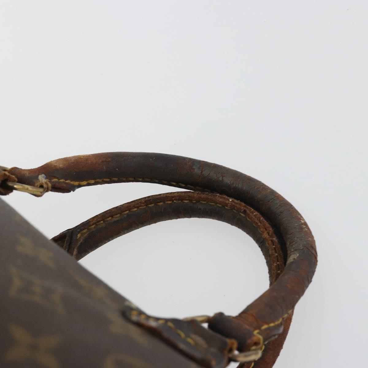 LOUIS VUITTON Monogram Speedy 30 Hand Bag M41526 LV Auth 190281