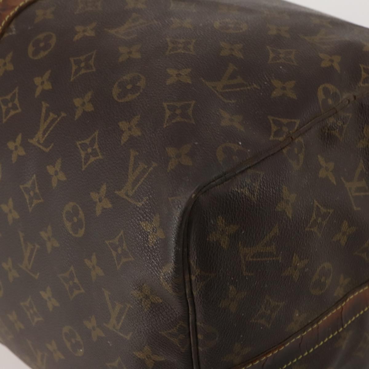 LOUIS VUITTON Monogram Keepall Bandouliere 55 Boston Bag M41414 LV Auth 190288