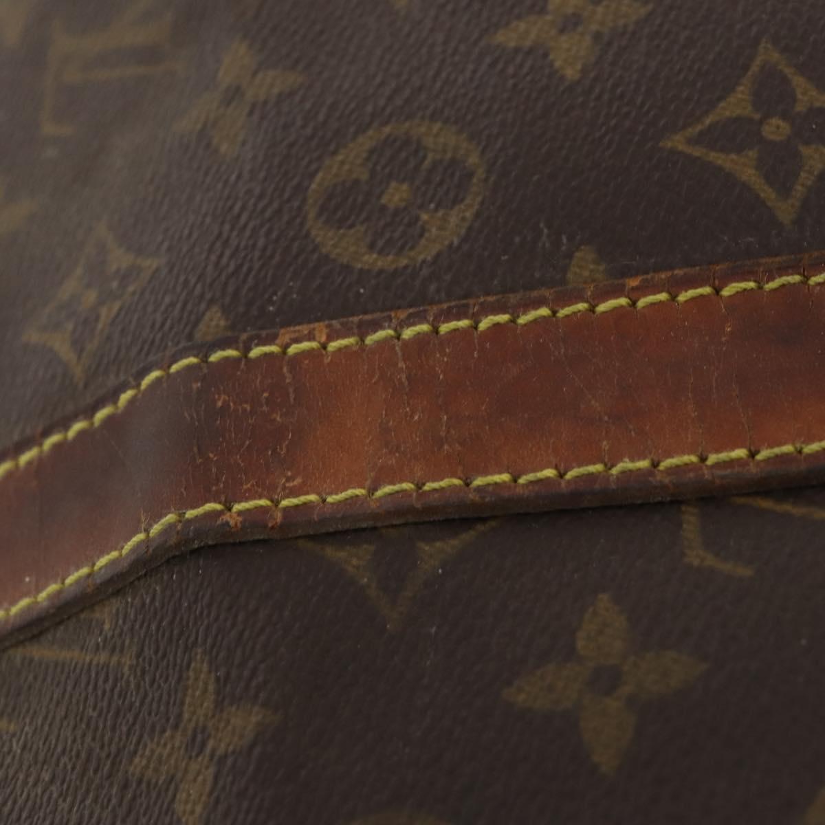 LOUIS VUITTON Monogram Keepall Bandouliere 55 Boston Bag M41414 LV Auth 190288
