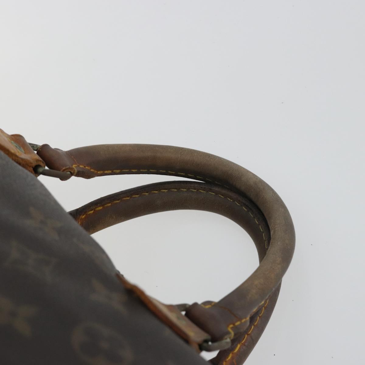 LOUIS VUITTON Monogram Speedy 30 Hand Bag M41526 LV Auth 190289