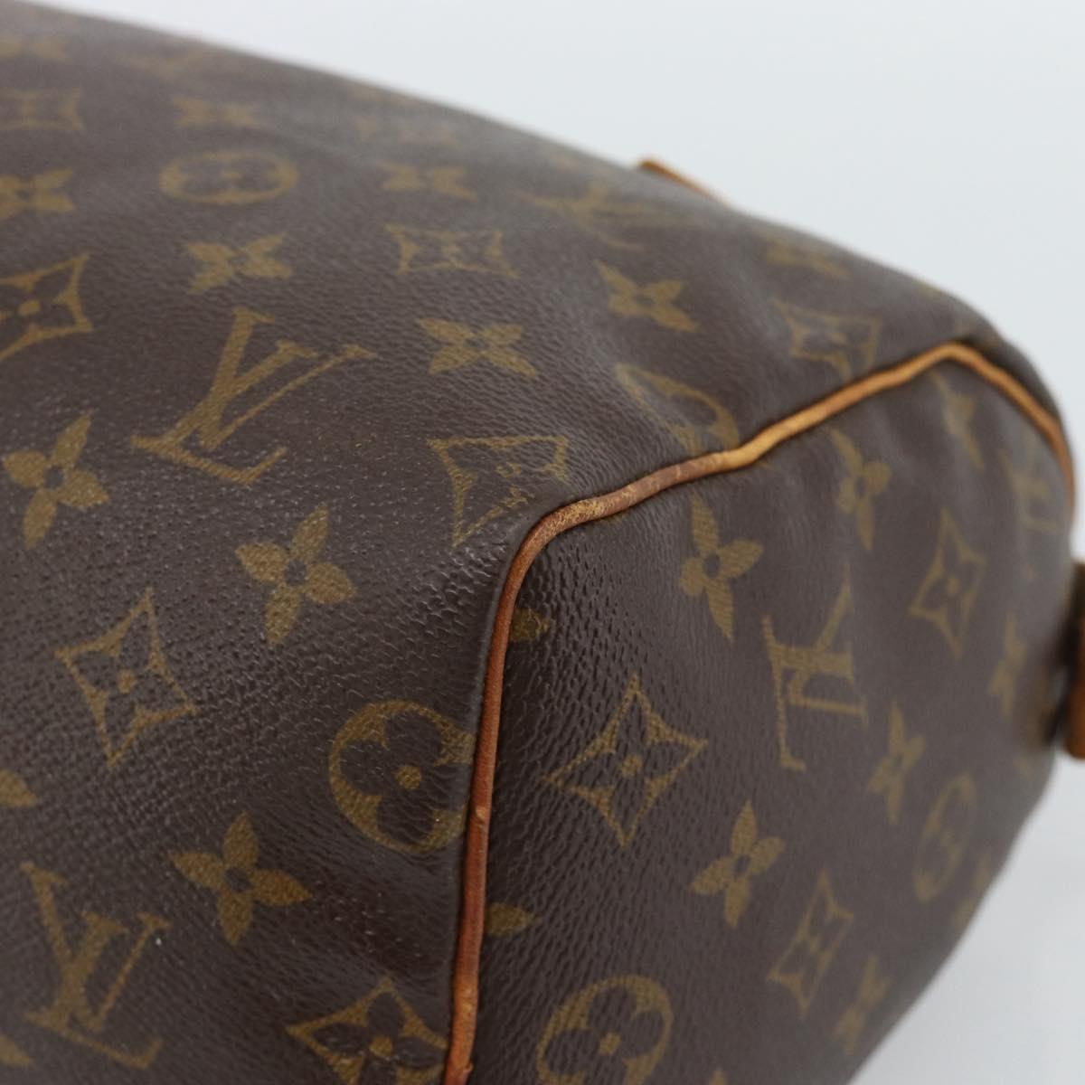 LOUIS VUITTON Monogram Speedy 25 Hand Bag M41528 LV Auth 190291