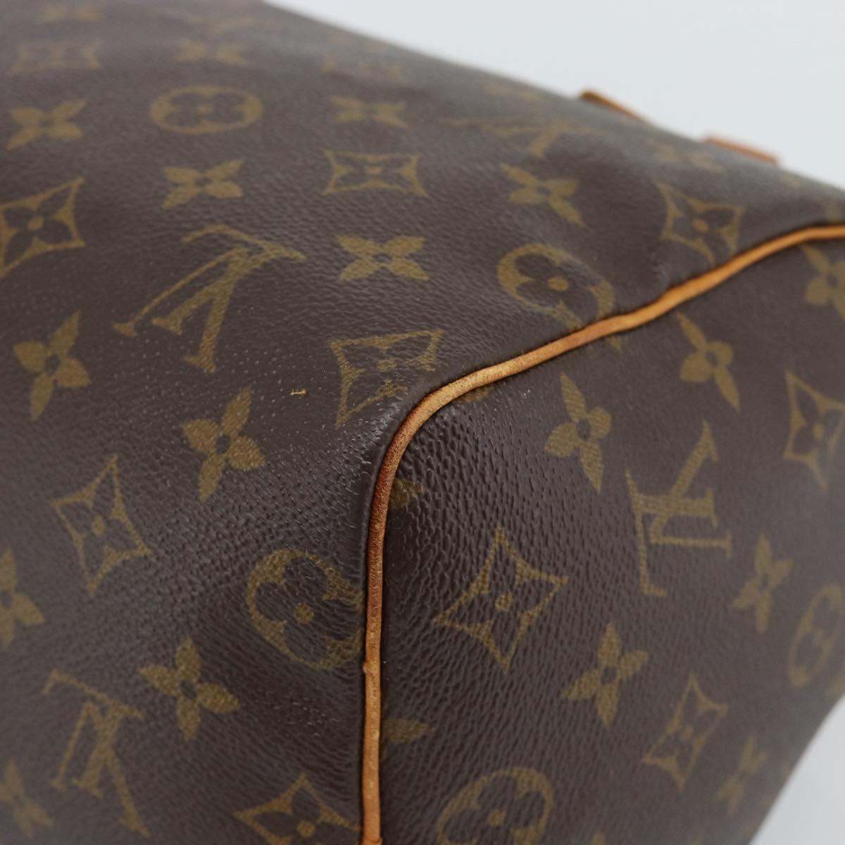 LOUIS VUITTON Monogram Speedy 25 Hand Bag M41528 LV Auth 190291