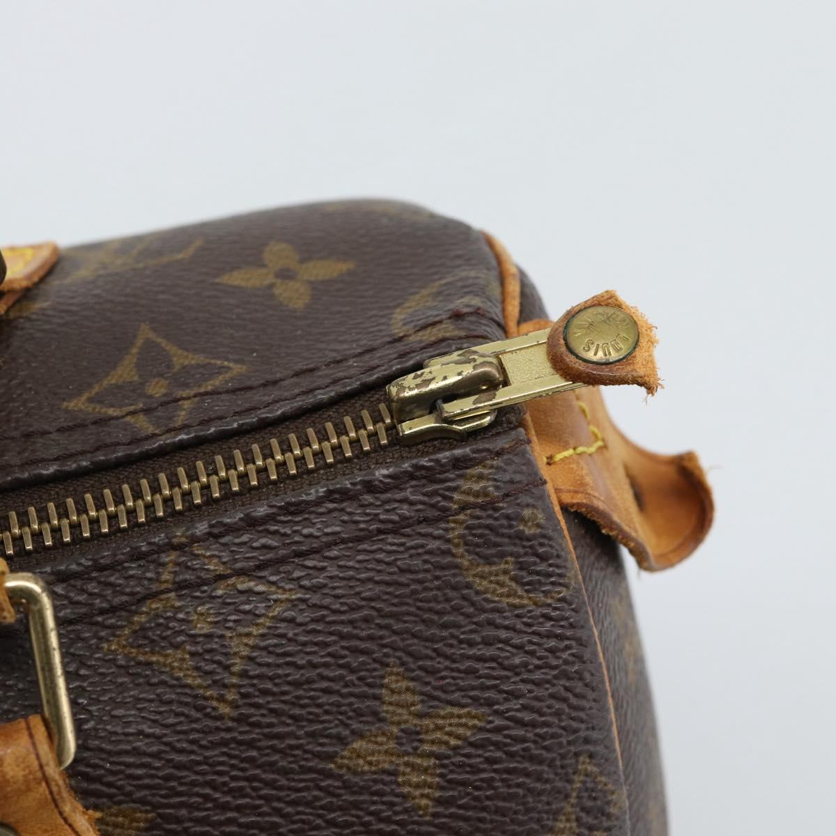 LOUIS VUITTON Monogram Speedy 25 Hand Bag M41528 LV Auth 190291