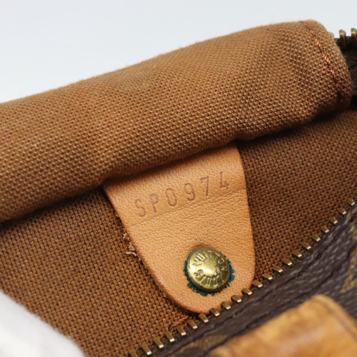 LOUIS VUITTON Monogram Speedy 25 Hand Bag M41528 LV Auth 190291