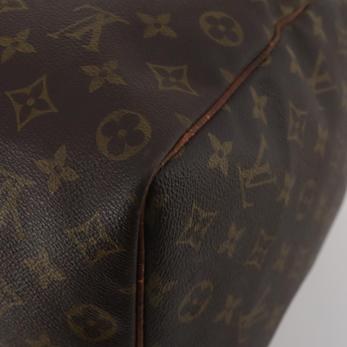 LOUIS VUITTON Monogram Keepall 50 Boston Bag M41426 LV Auth 190303