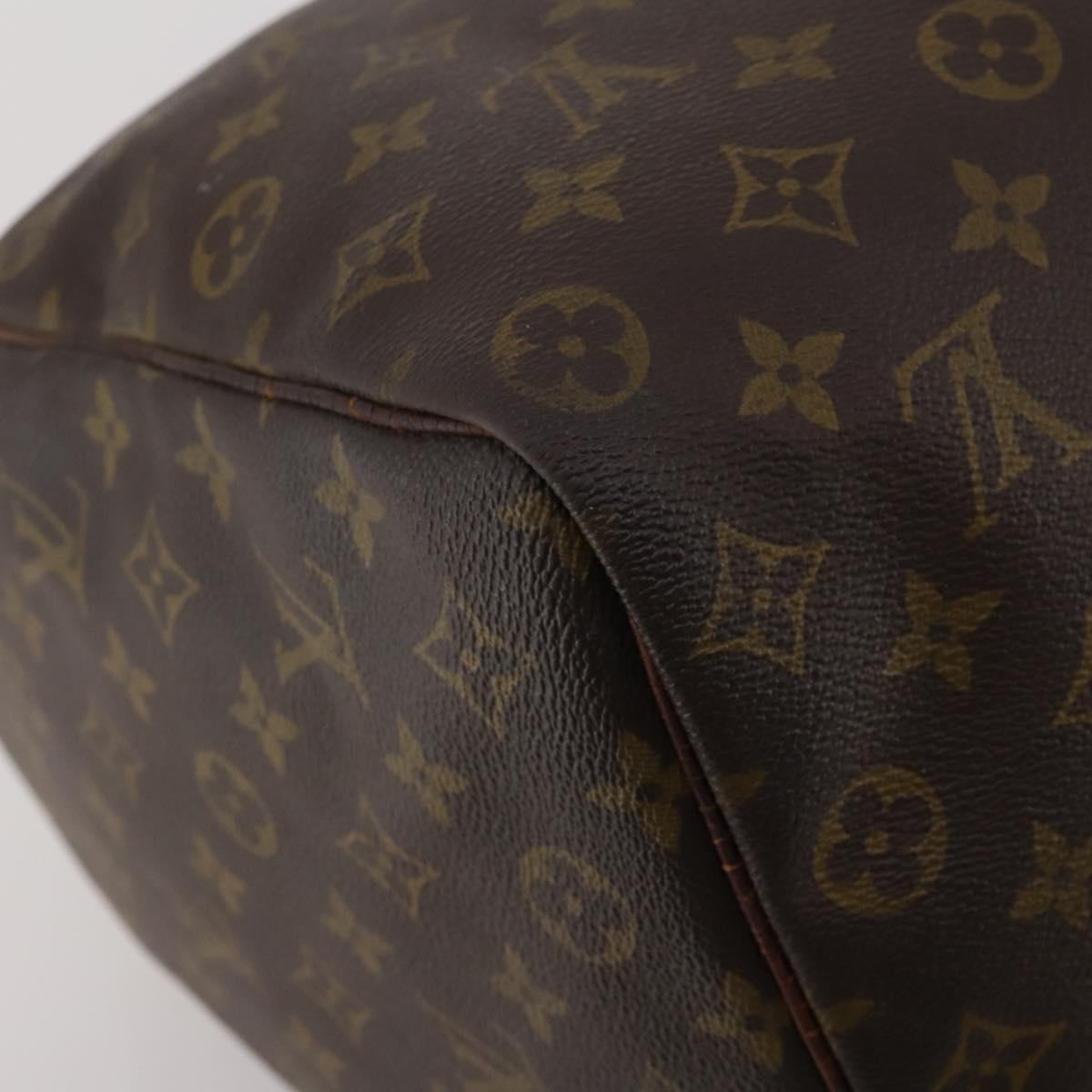 LOUIS VUITTON Monogram Keepall 50 Boston Bag M41426 LV Auth 190303