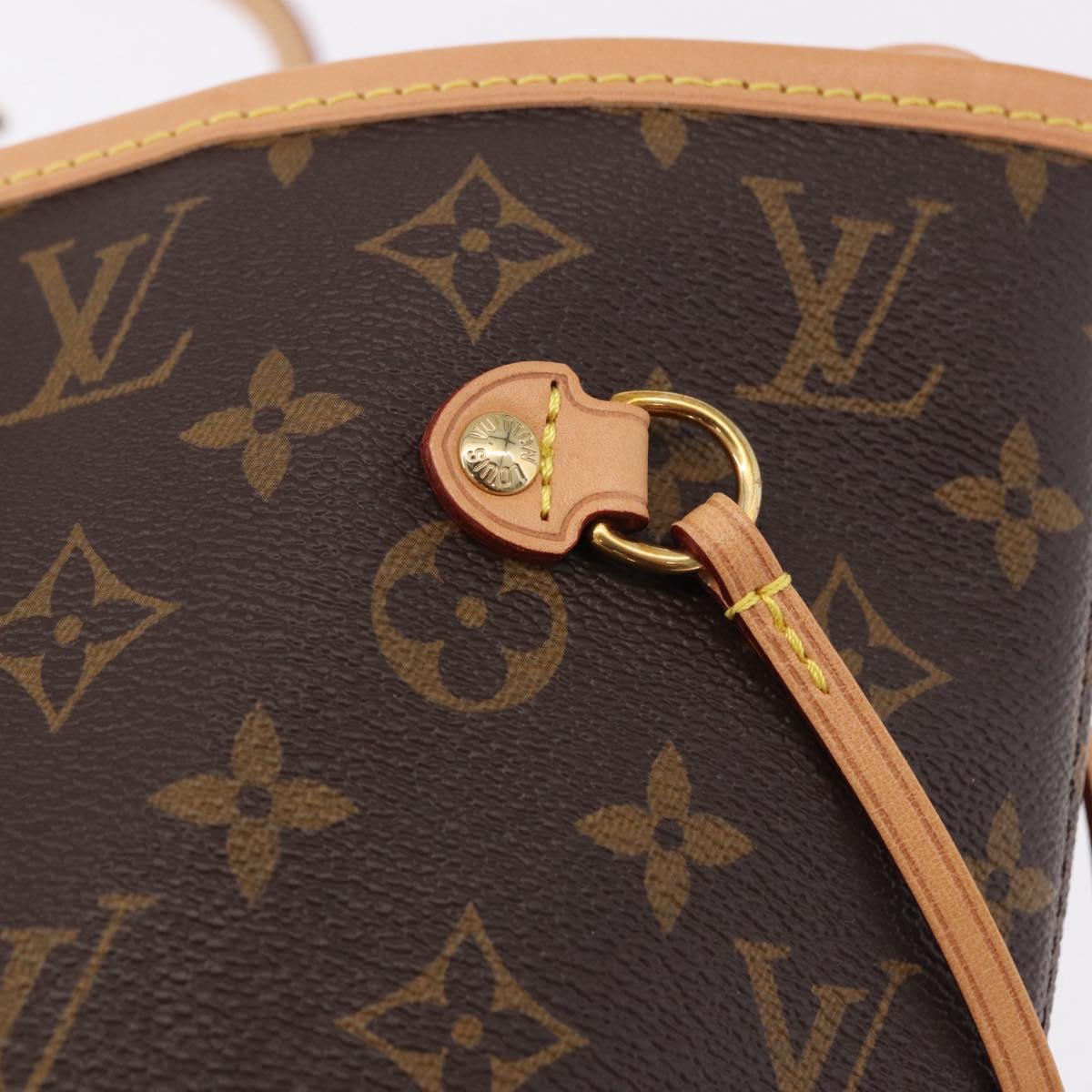 LOUIS VUITTON Monogram Neverfull MM Tote Bag M40156 LV Auth 190304SM