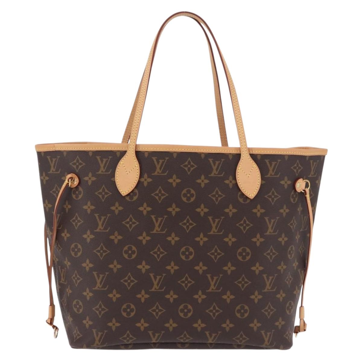 LOUIS VUITTON Monogram Neverfull MM Tote Bag M40156 LV Auth 190304SM