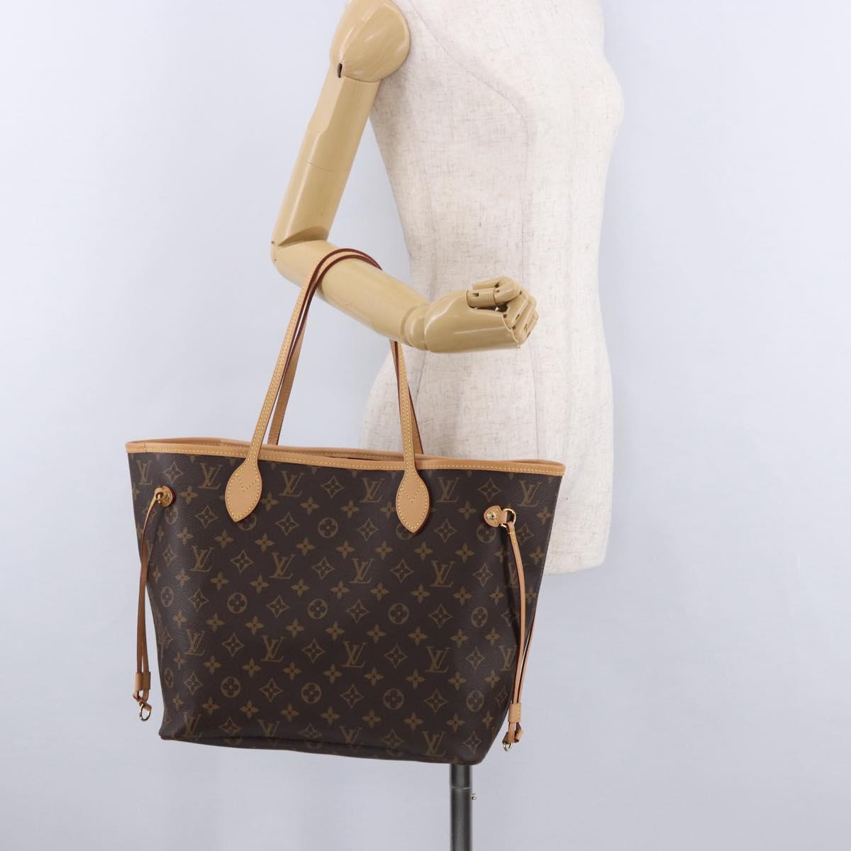 LOUIS VUITTON Monogram Neverfull MM Tote Bag M40156 LV Auth 190304SM