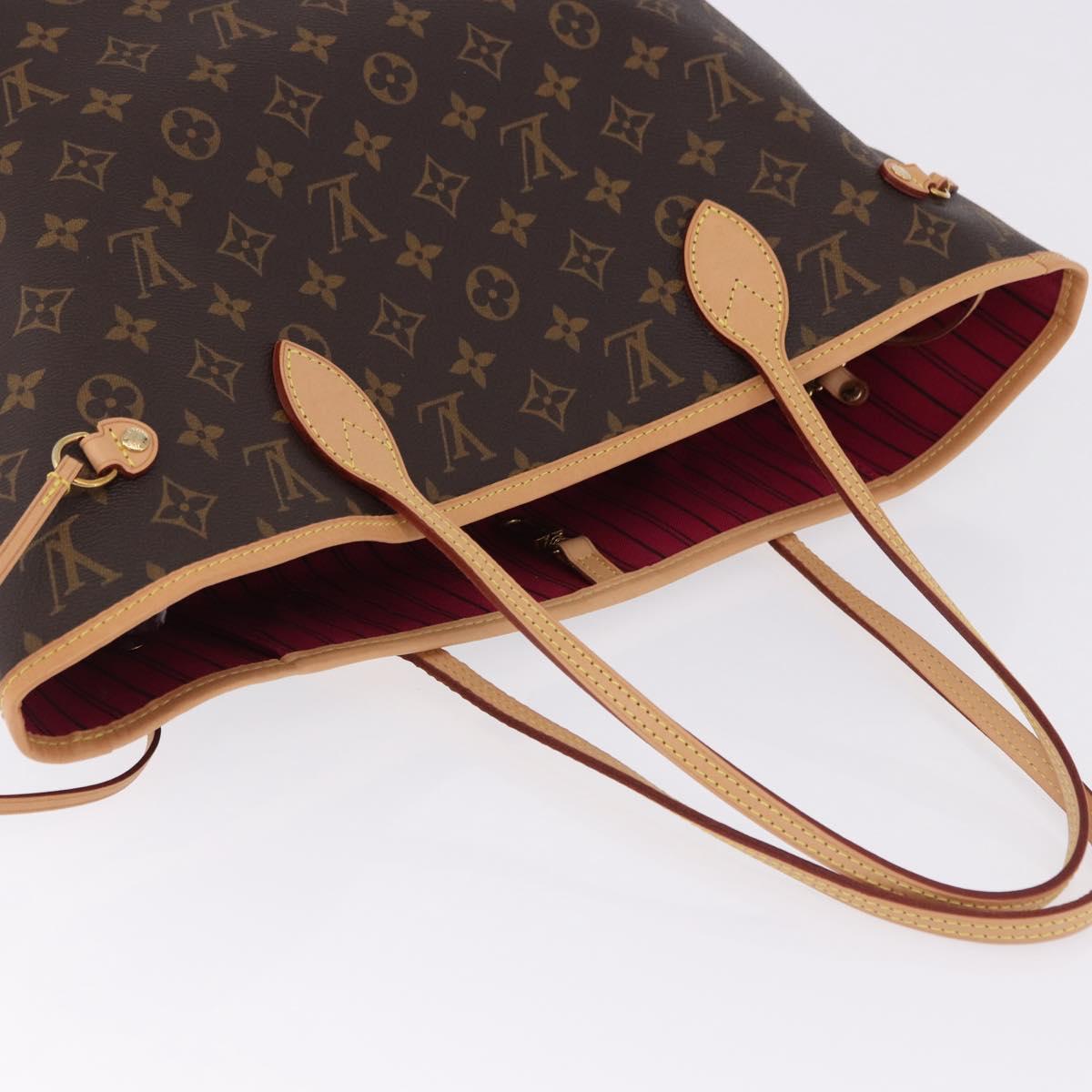 LOUIS VUITTON Monogram Neverfull MM Tote Bag M40156 LV Auth 190304SM