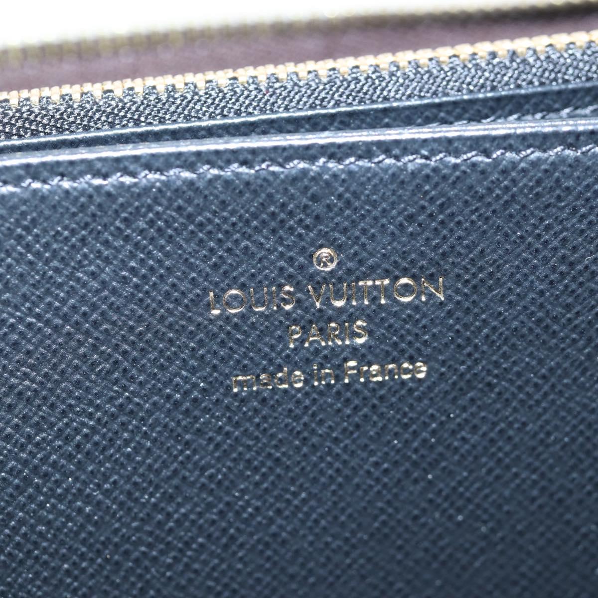 LOUIS VUITTON Monogram Giant Reverse Zippy Long Wallet M69353 LV Auth 190341M