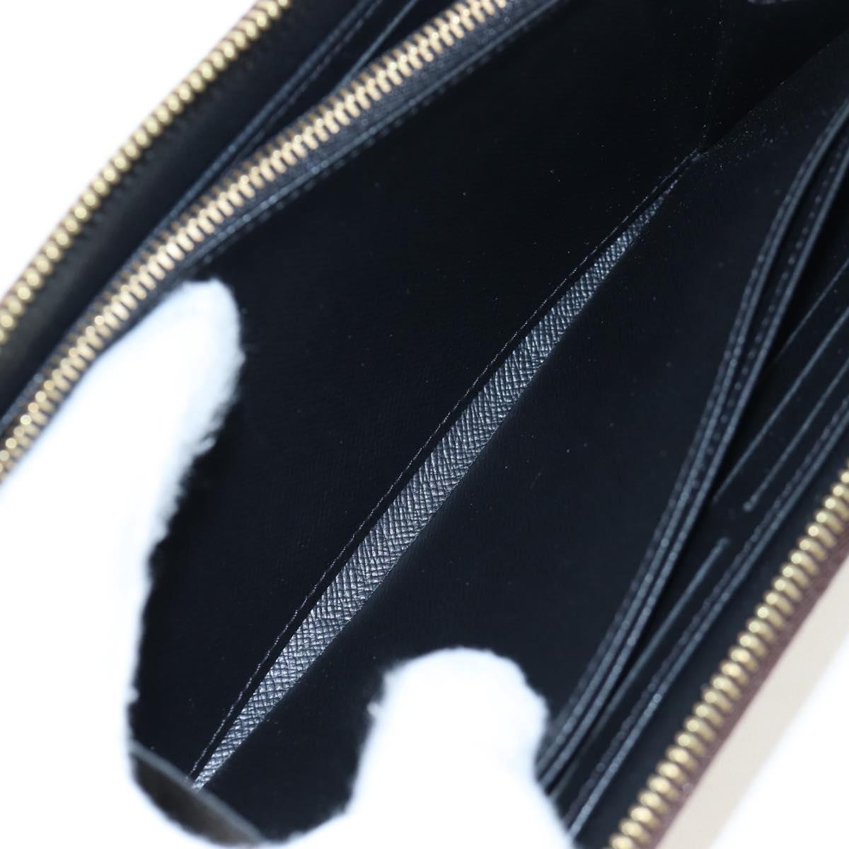 LOUIS VUITTON Monogram Giant Reverse Zippy Long Wallet M69353 LV Auth 190341M