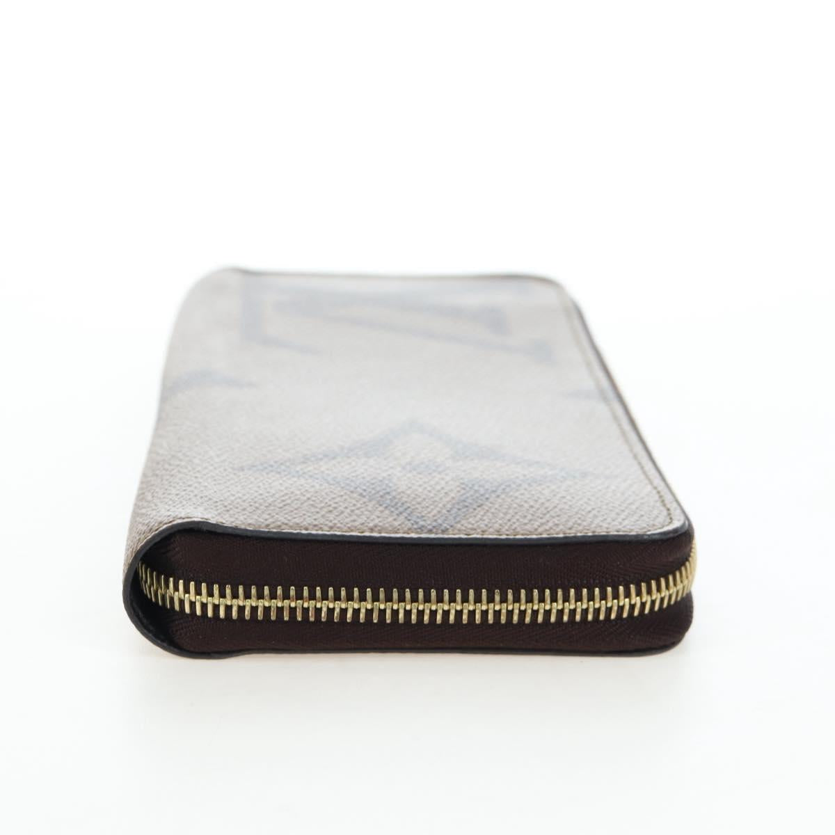 LOUIS VUITTON Monogram Giant Reverse Zippy Long Wallet M69353 LV Auth 190341M