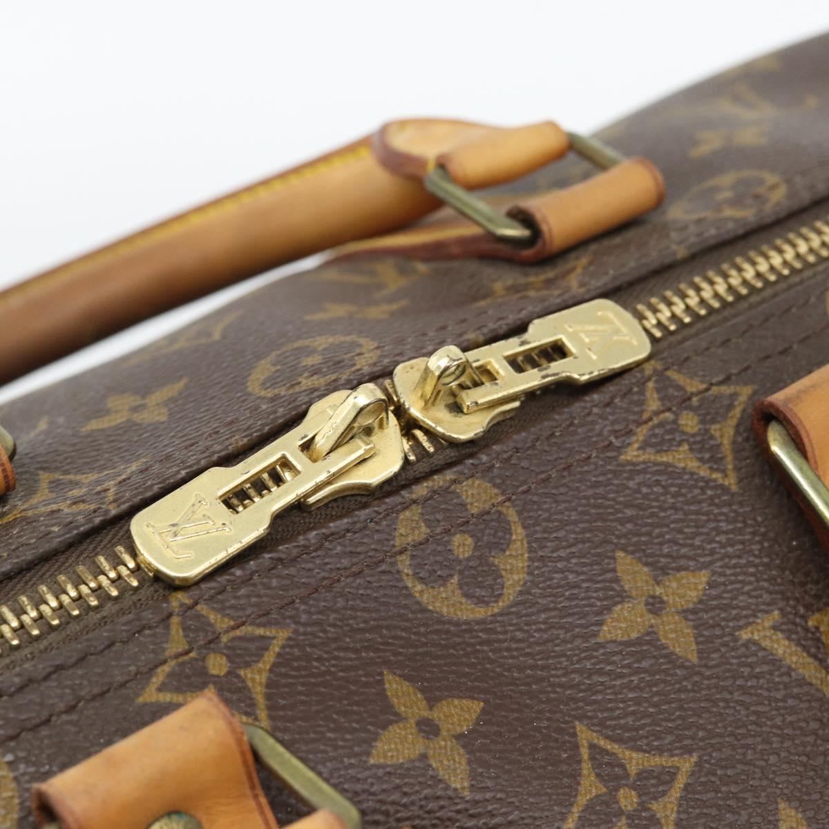 LOUIS VUITTON Monogram Keepall 45 Boston Bag M41428 LV Auth 190343A