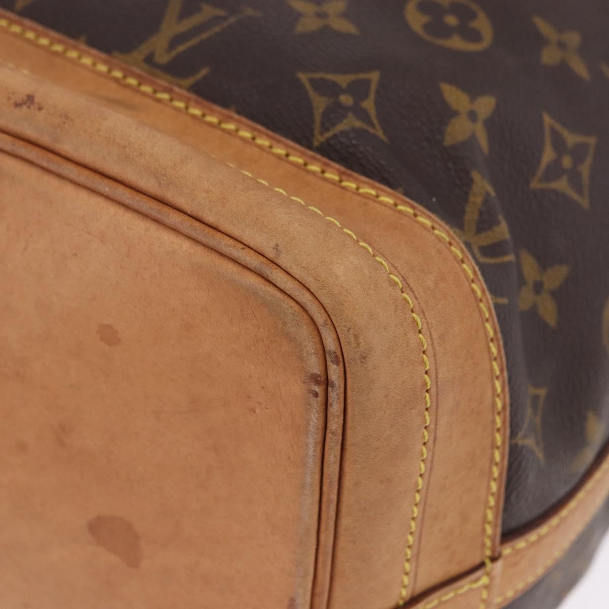 LOUIS VUITTON Monogram Noe Shoulder Bag M42224 LV Auth 190352A