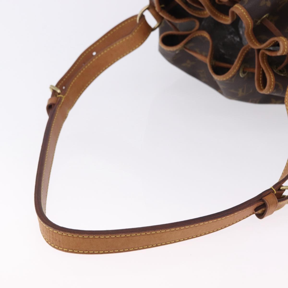 LOUIS VUITTON Monogram Noe Shoulder Bag M42224 LV Auth 190352A