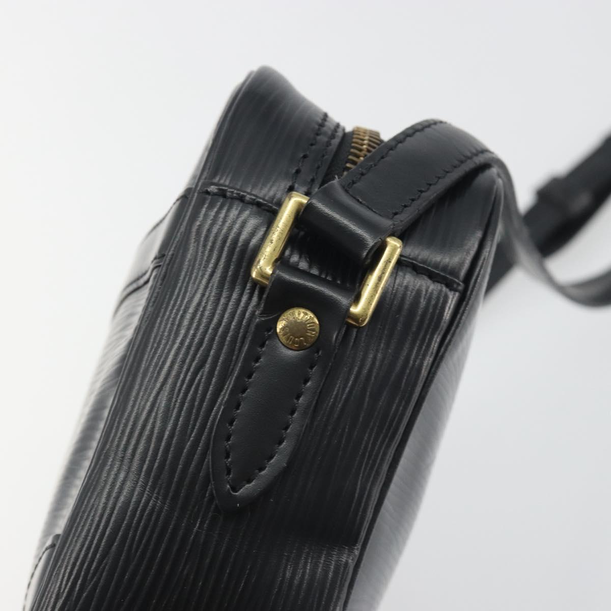 LOUIS VUITTON Epi Trocadero 23 Shoulder Bag Black M52302 LV Auth 190353A