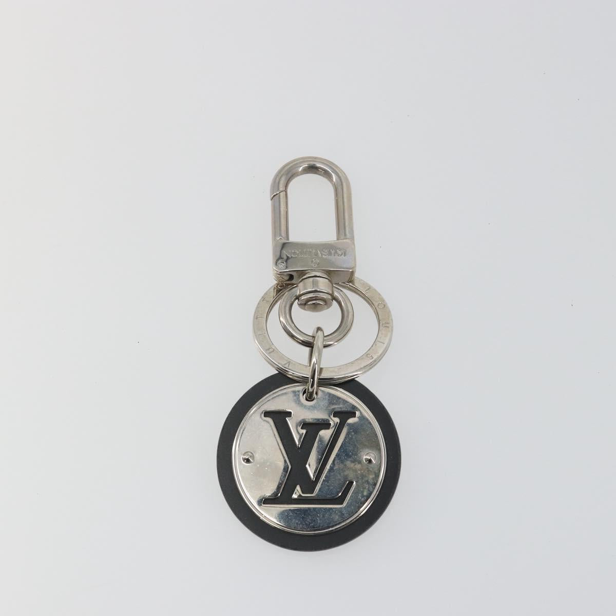 LOUIS VUITTON LV Circle Key Holder metal Silver M67362 LV Auth 190364