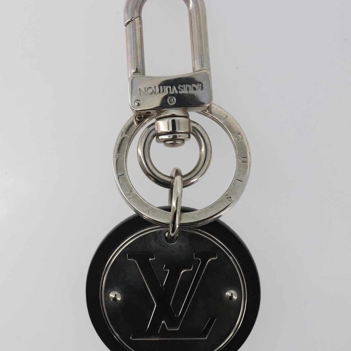 LOUIS VUITTON LV Circle Key Holder metal Silver M67362 LV Auth 190364