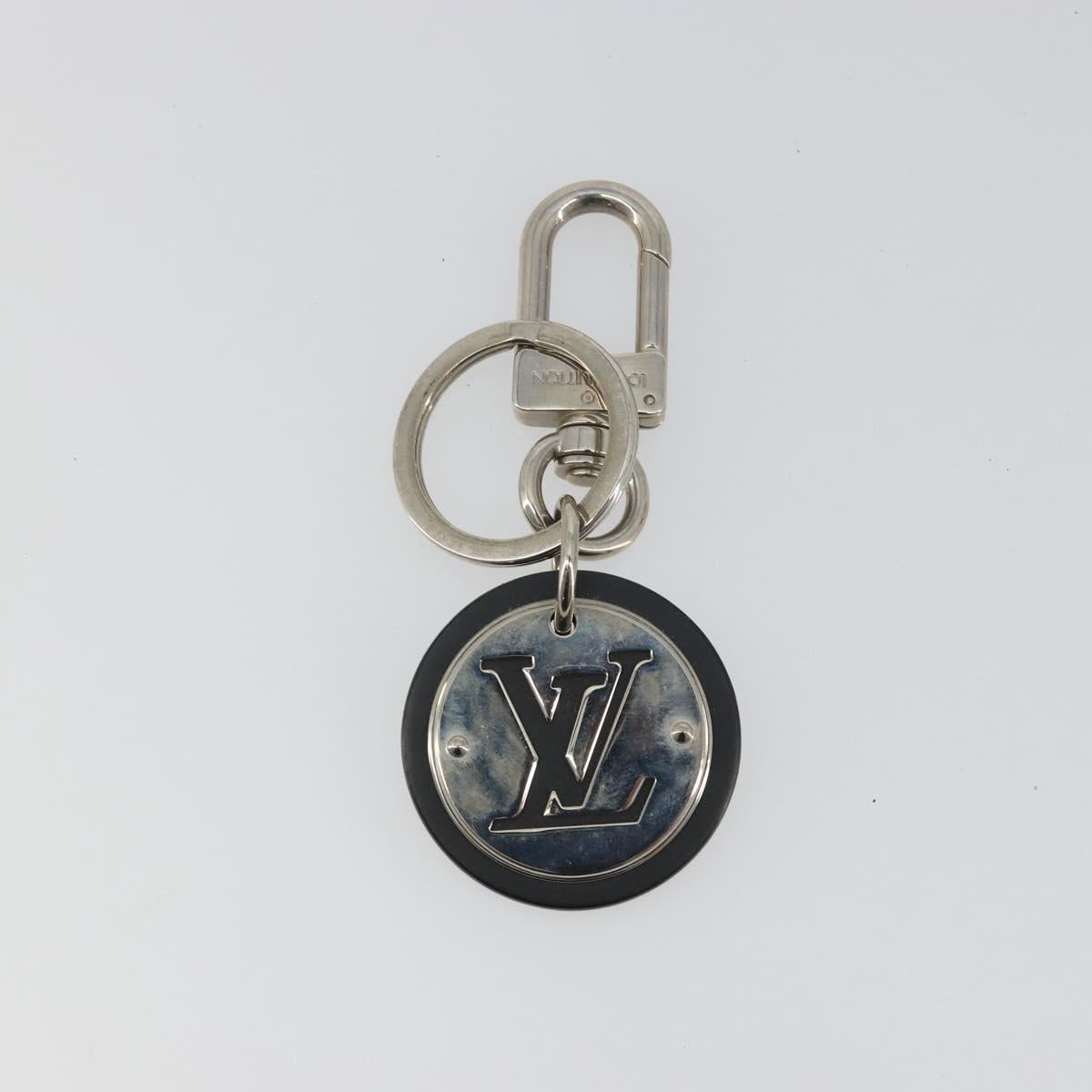 LOUIS VUITTON LV Circle Key Holder metal Silver M67362 LV Auth 190364