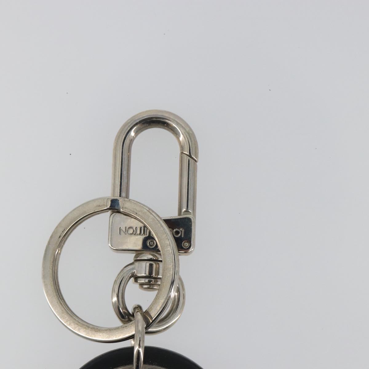 LOUIS VUITTON LV Circle Key Holder metal Silver M67362 LV Auth 190364