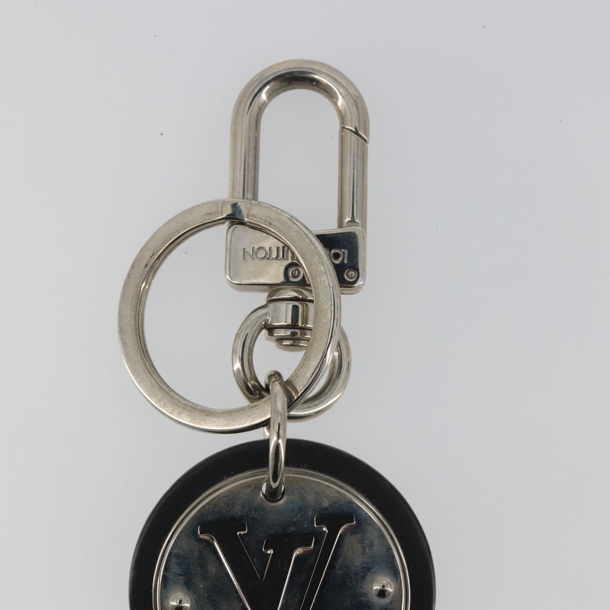 LOUIS VUITTON LV Circle Key Holder metal Silver M67362 LV Auth 190364