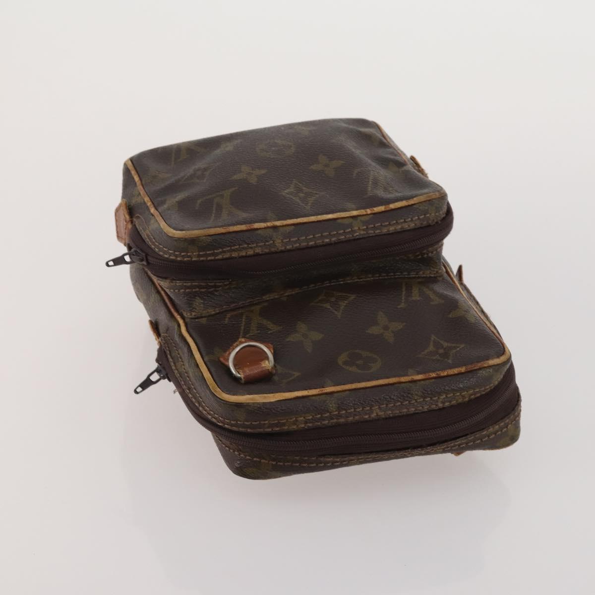LOUIS VUITTON Monogram Vernis Hand Bag 3 Set Beige LV Auth 190372