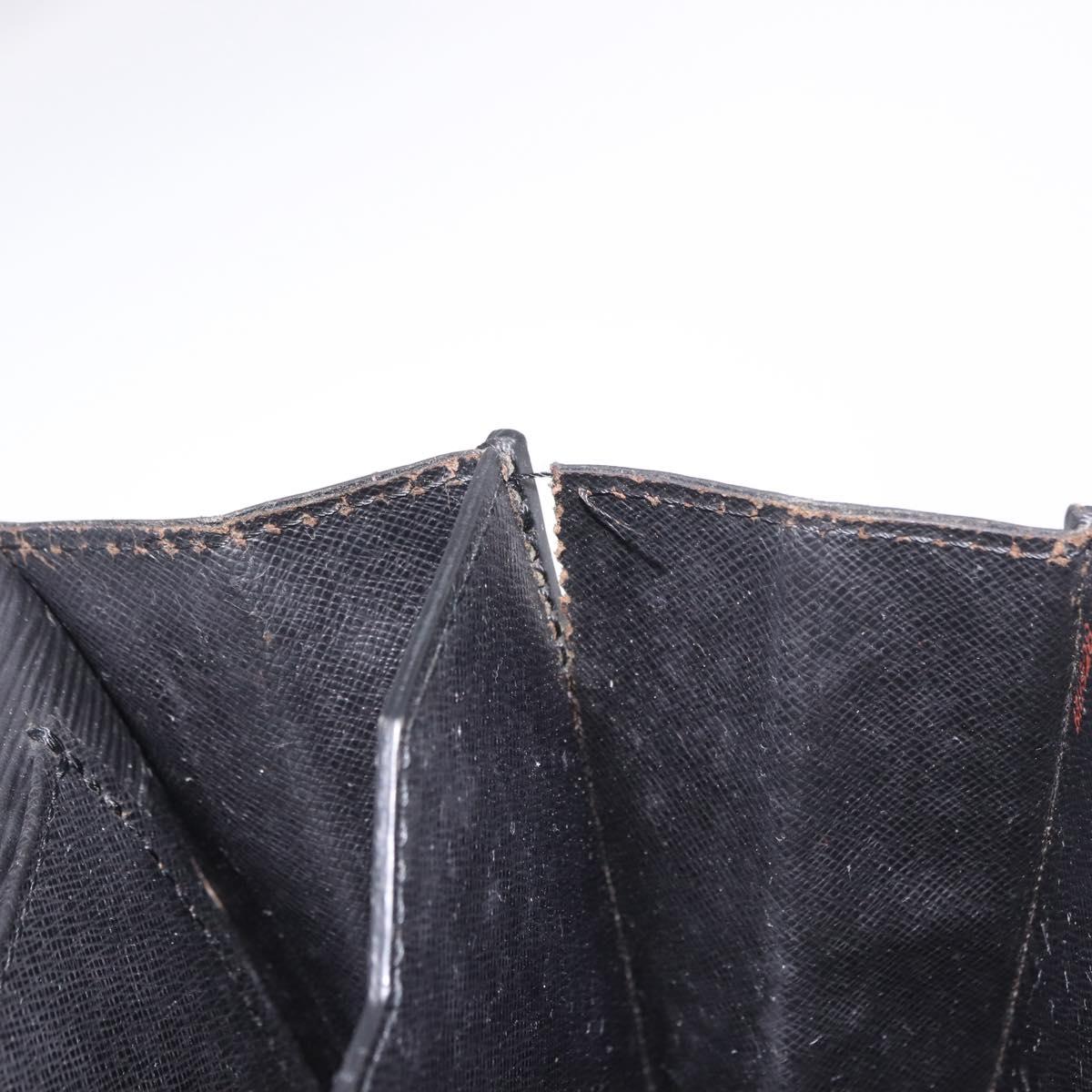 LOUIS VUITTON Epi Serviette Conseiller Business Bag Black M54422 LV Auth 190381