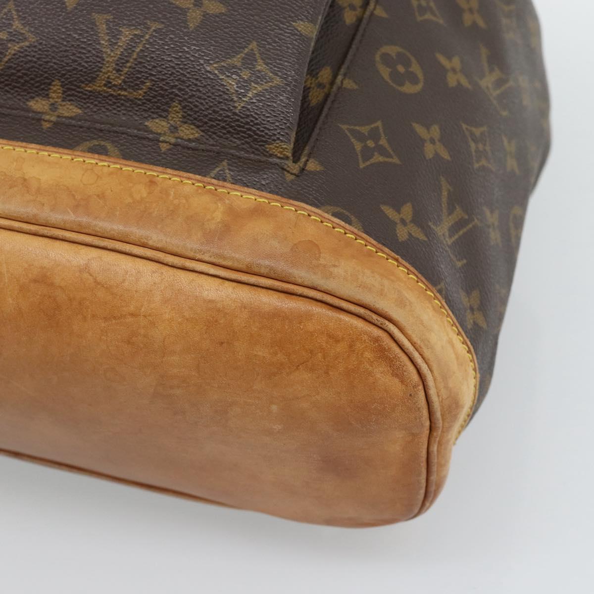 LOUIS VUITTON Monogram Montsouris GM Backpack M51135 LV Auth 190396
