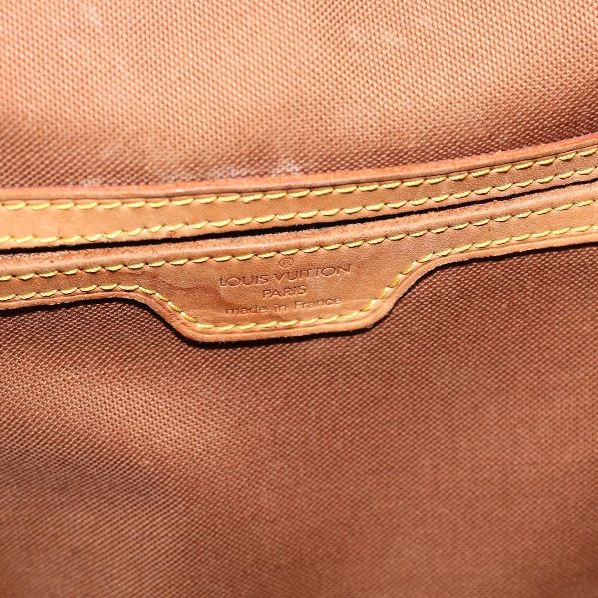 LOUIS VUITTON Monogram Montsouris GM Backpack M51135 LV Auth 190396