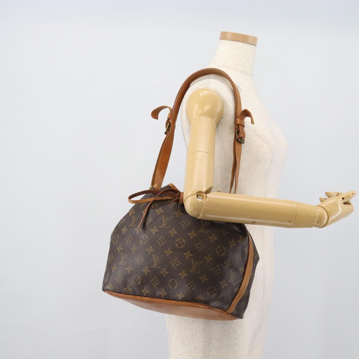 LOUIS VUITTON Monogram Petit Noe Shoulder Bag M42226 LV Auth 190397