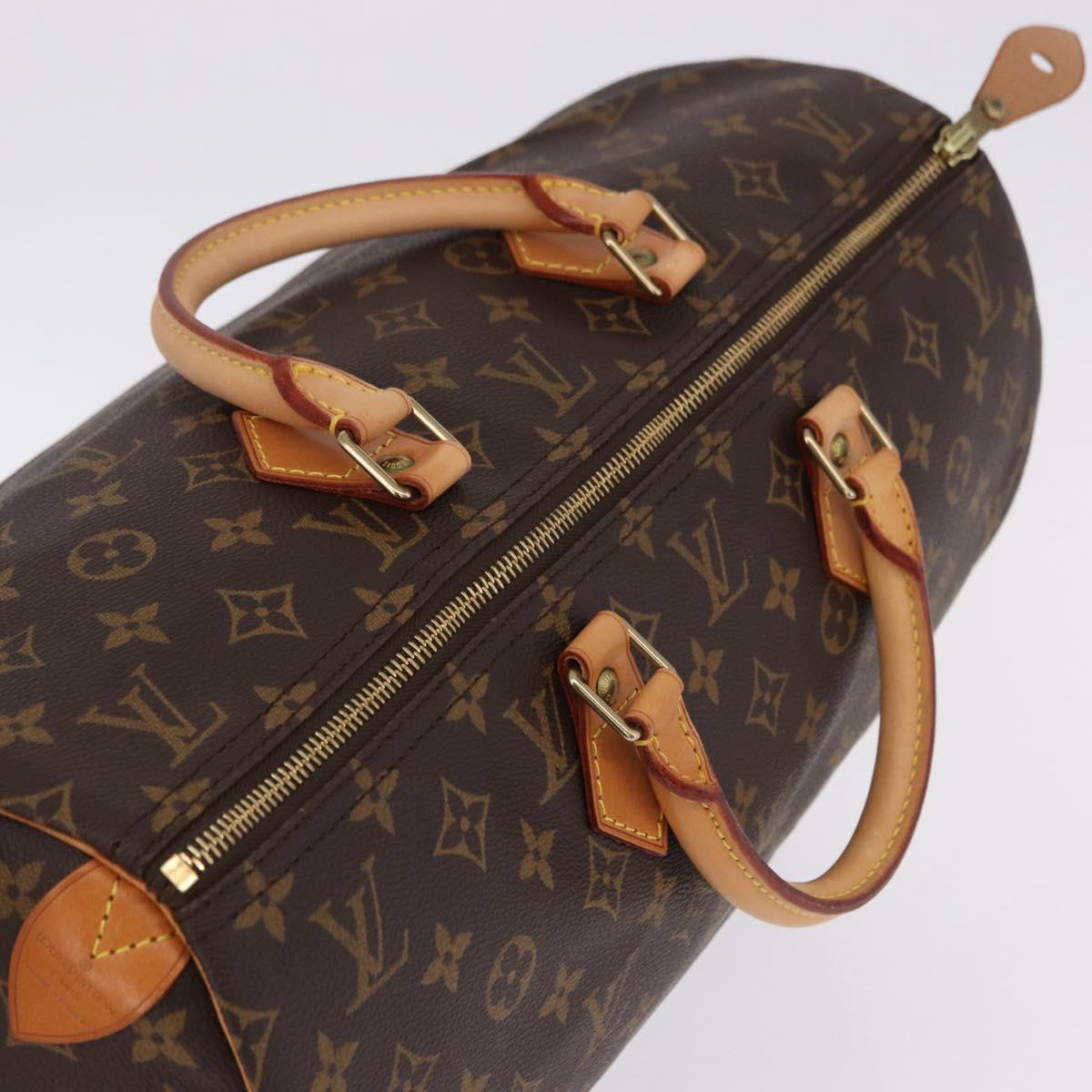 LOUIS VUITTON Monogram Speedy 40 Hand Bag M41522 LV Auth 190400V