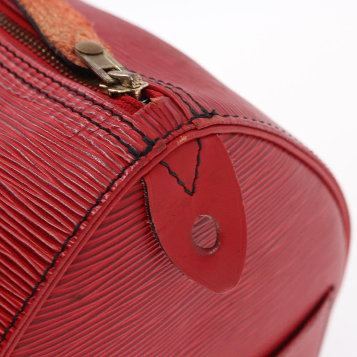 LOUIS VUITTON Epi Speedy 40 Hand Bag Red M42987 LV Auth 190401A