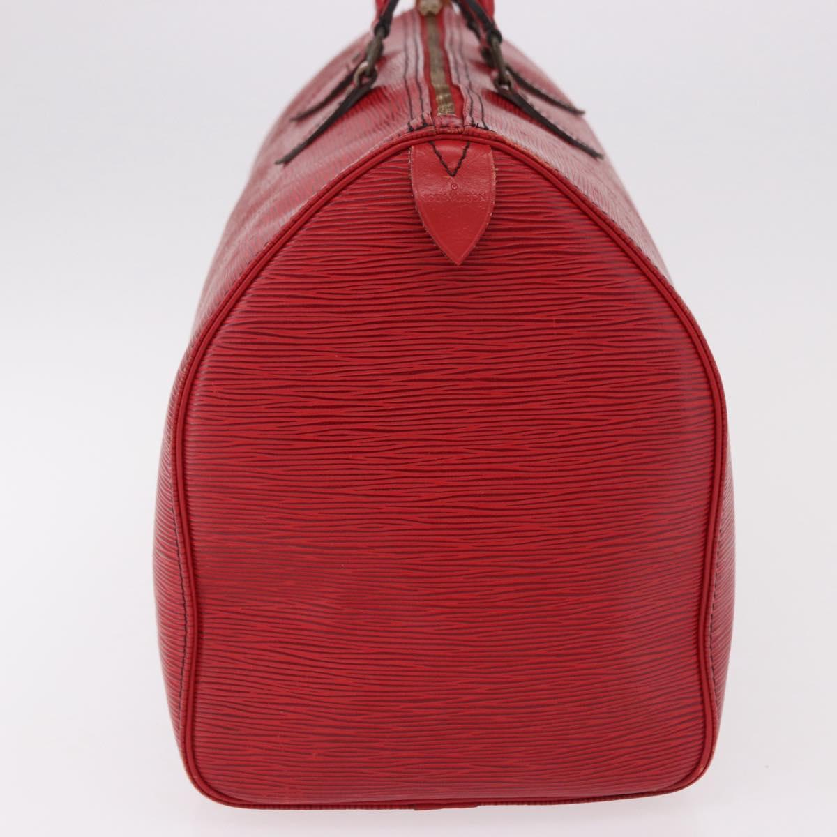 LOUIS VUITTON Epi Speedy 40 Hand Bag Red M42987 LV Auth 190401A